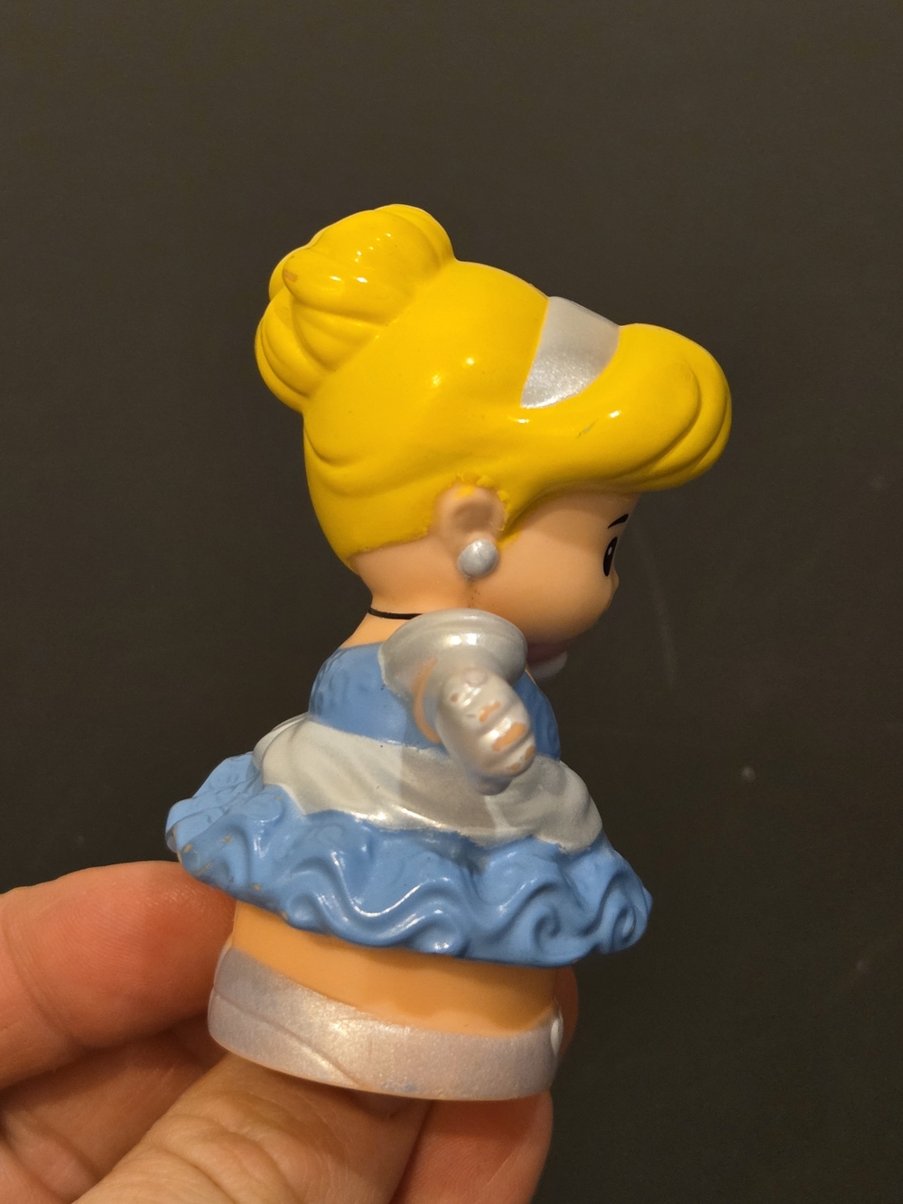 Little People Cinderella Disney Princess Holding Glass Slipper - Picture 2 of 5